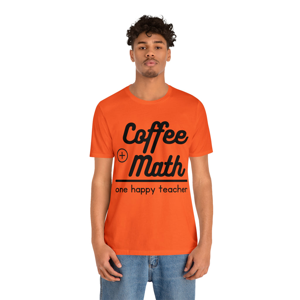 One happy math teacher Short Sleeve Tee