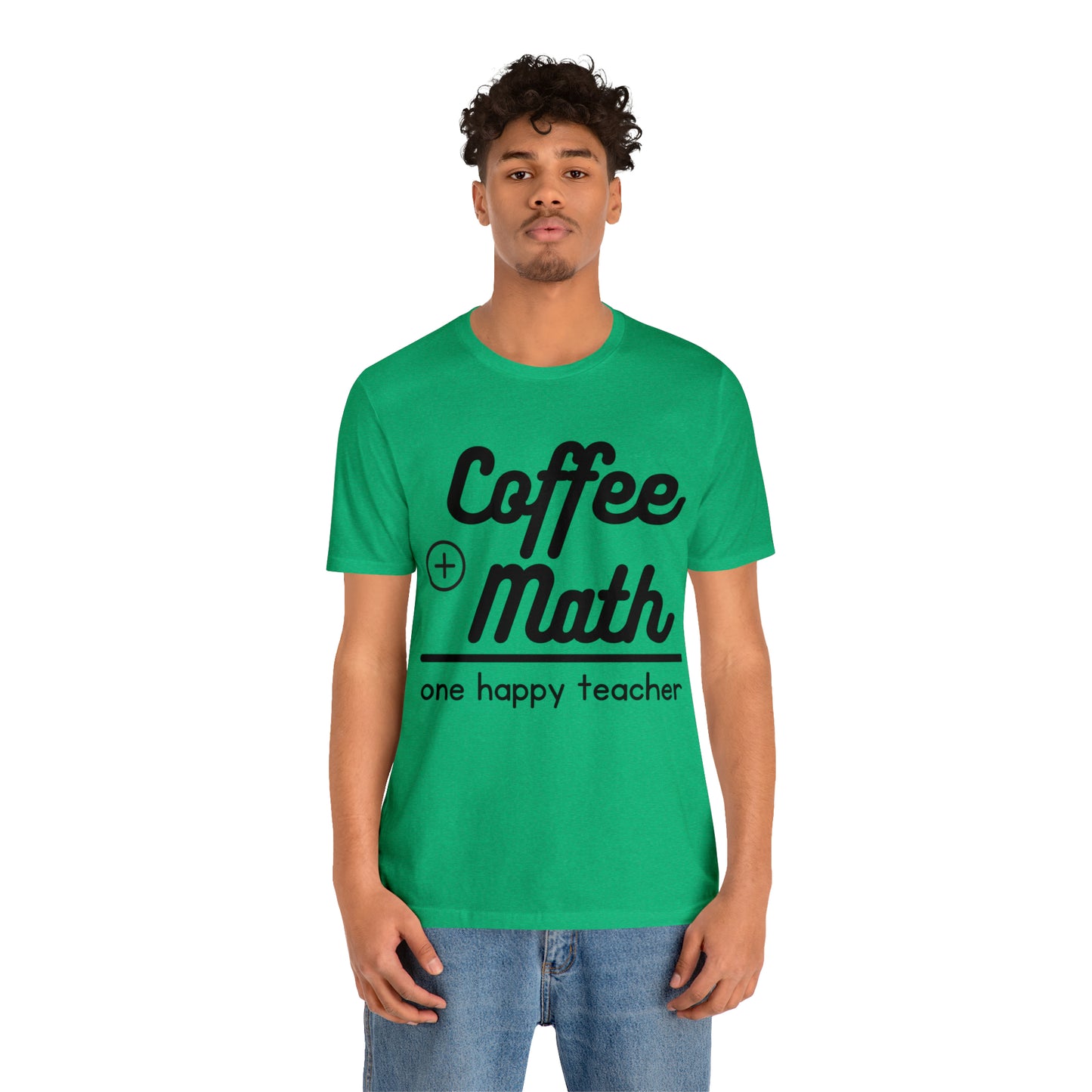 One happy math teacher Short Sleeve Tee