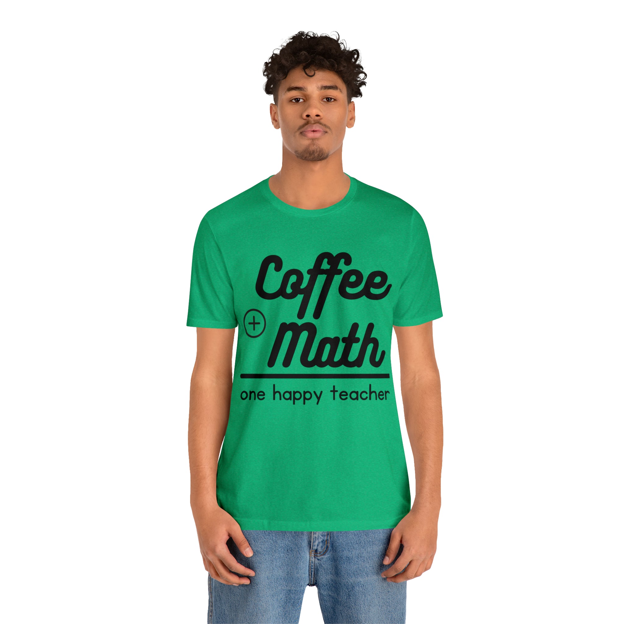 One happy math teacher Short Sleeve Tee