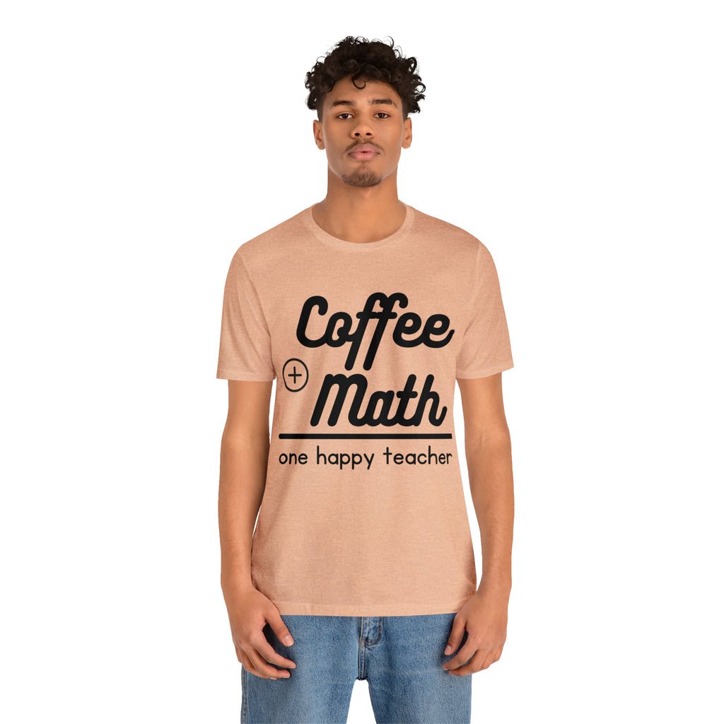 One happy math teacher Short Sleeve Tee