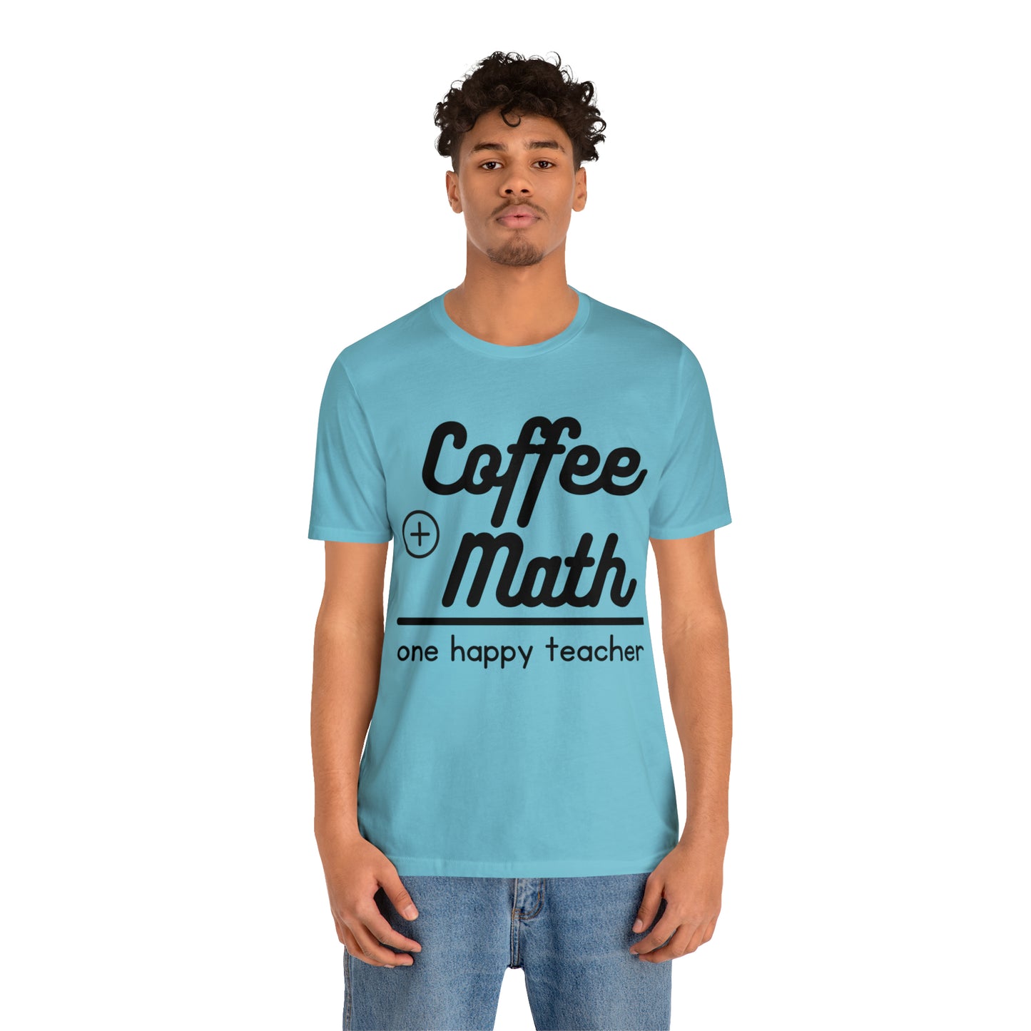 One happy math teacher Short Sleeve Tee