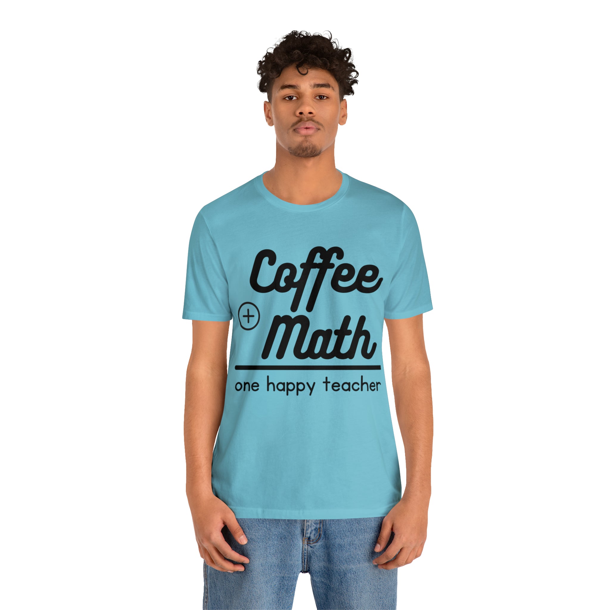 One happy math teacher Short Sleeve Tee