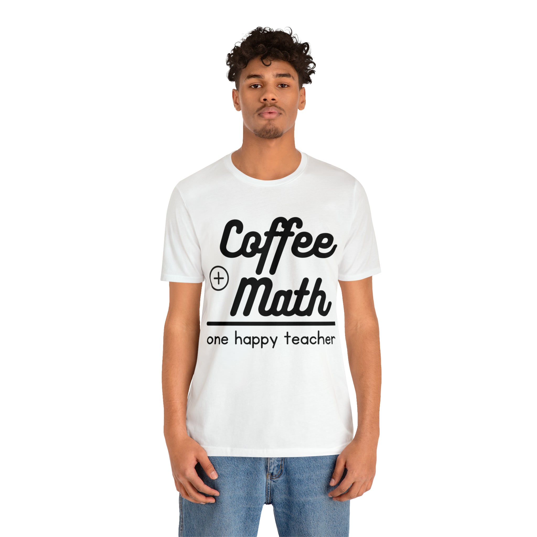 One happy math teacher Short Sleeve Tee