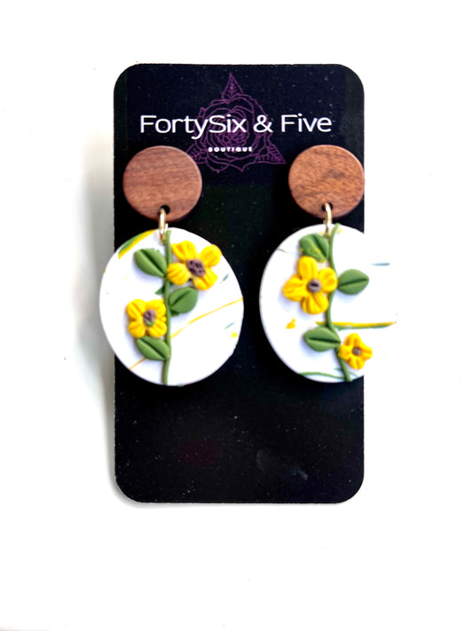 Floral dangles