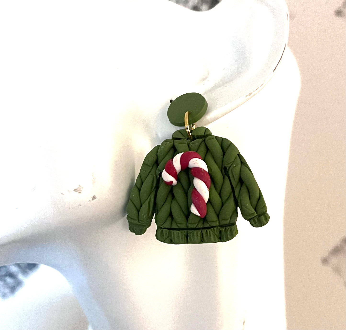 Candy cane sweater