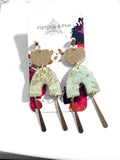 Mint Neutral Juneteenth Dangles