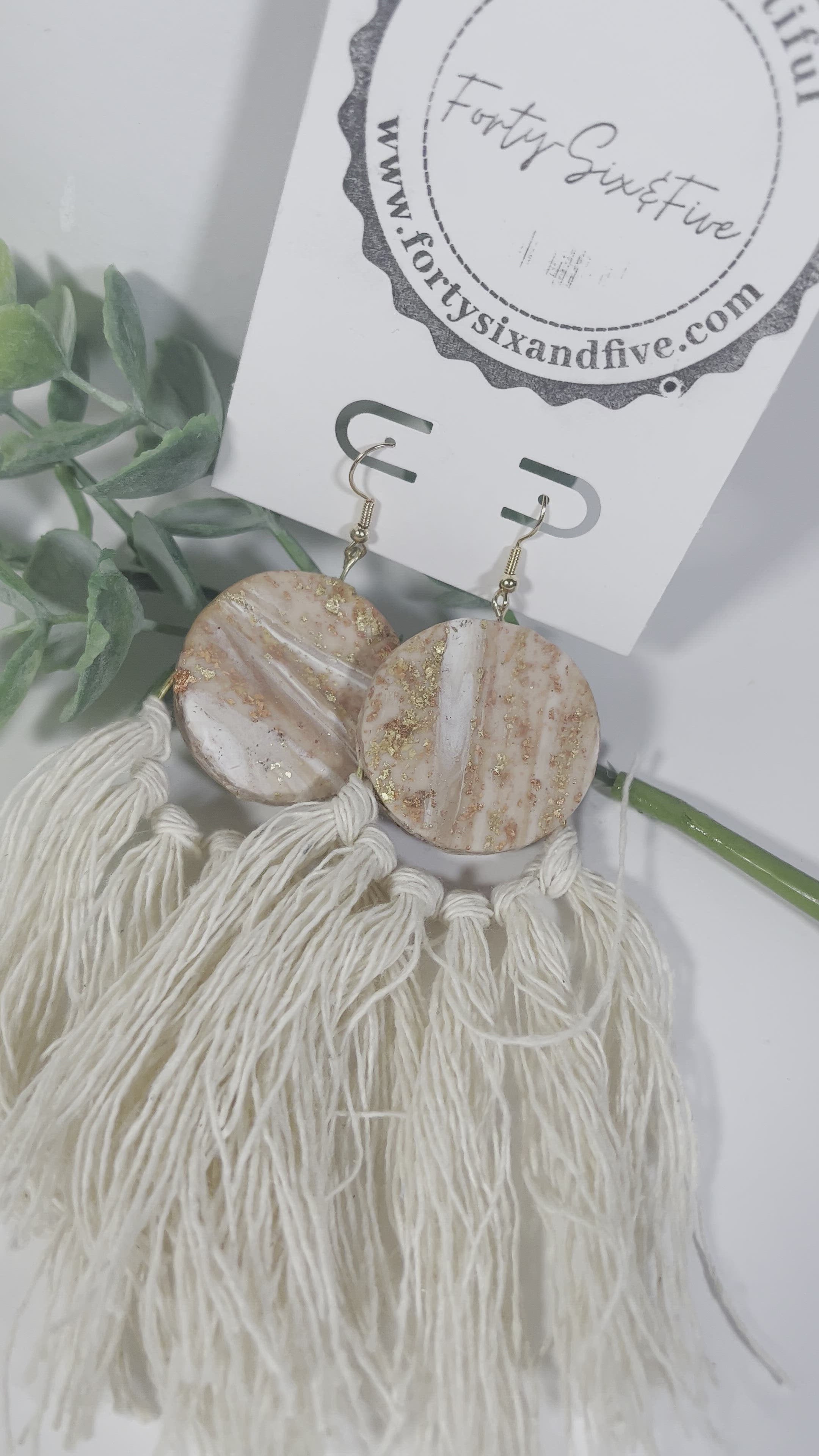 Ashanti Dangle Earrings 1955