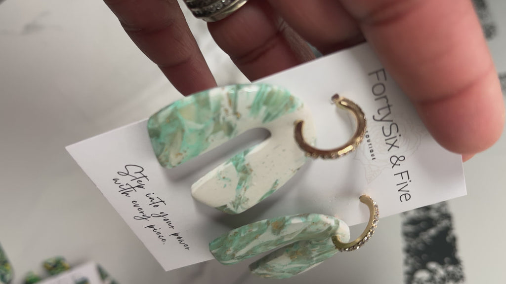 Mint “Carmen” Earrings  1955