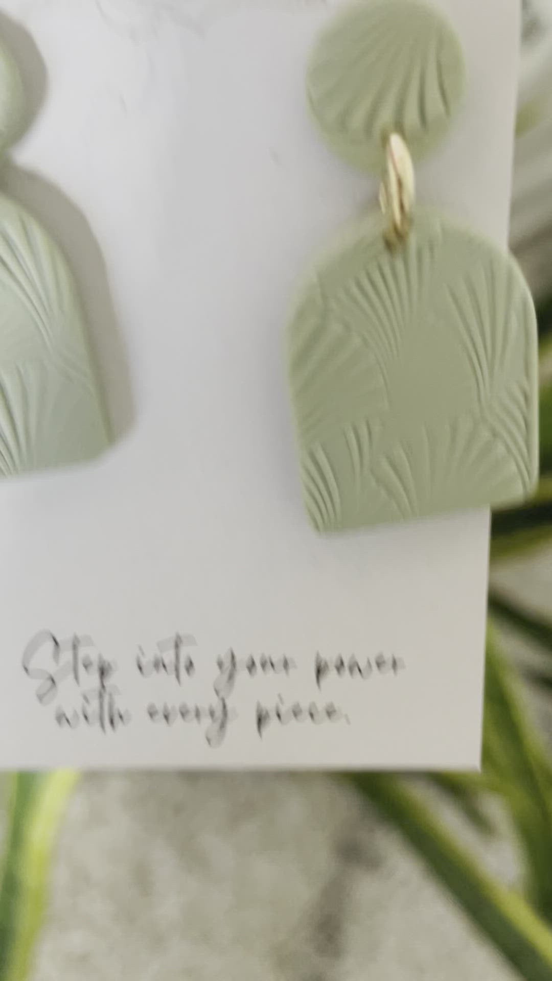 Mint Ada Earrings  1955