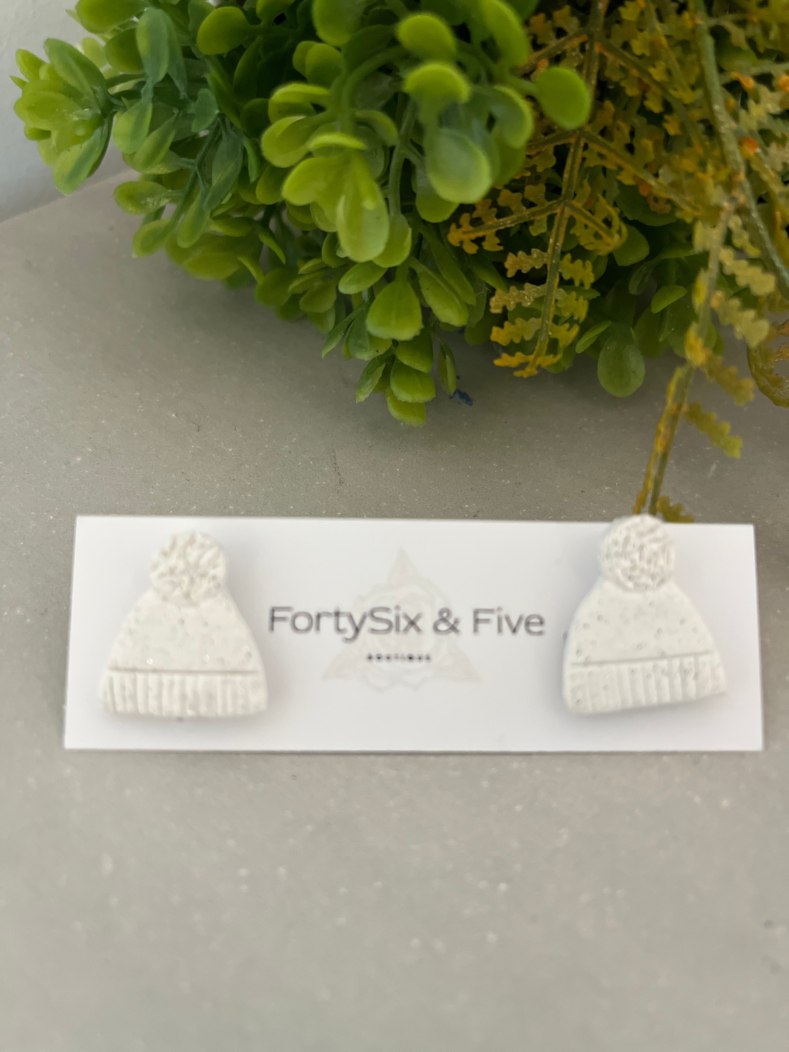 Mini-hat studs Earrings 1955