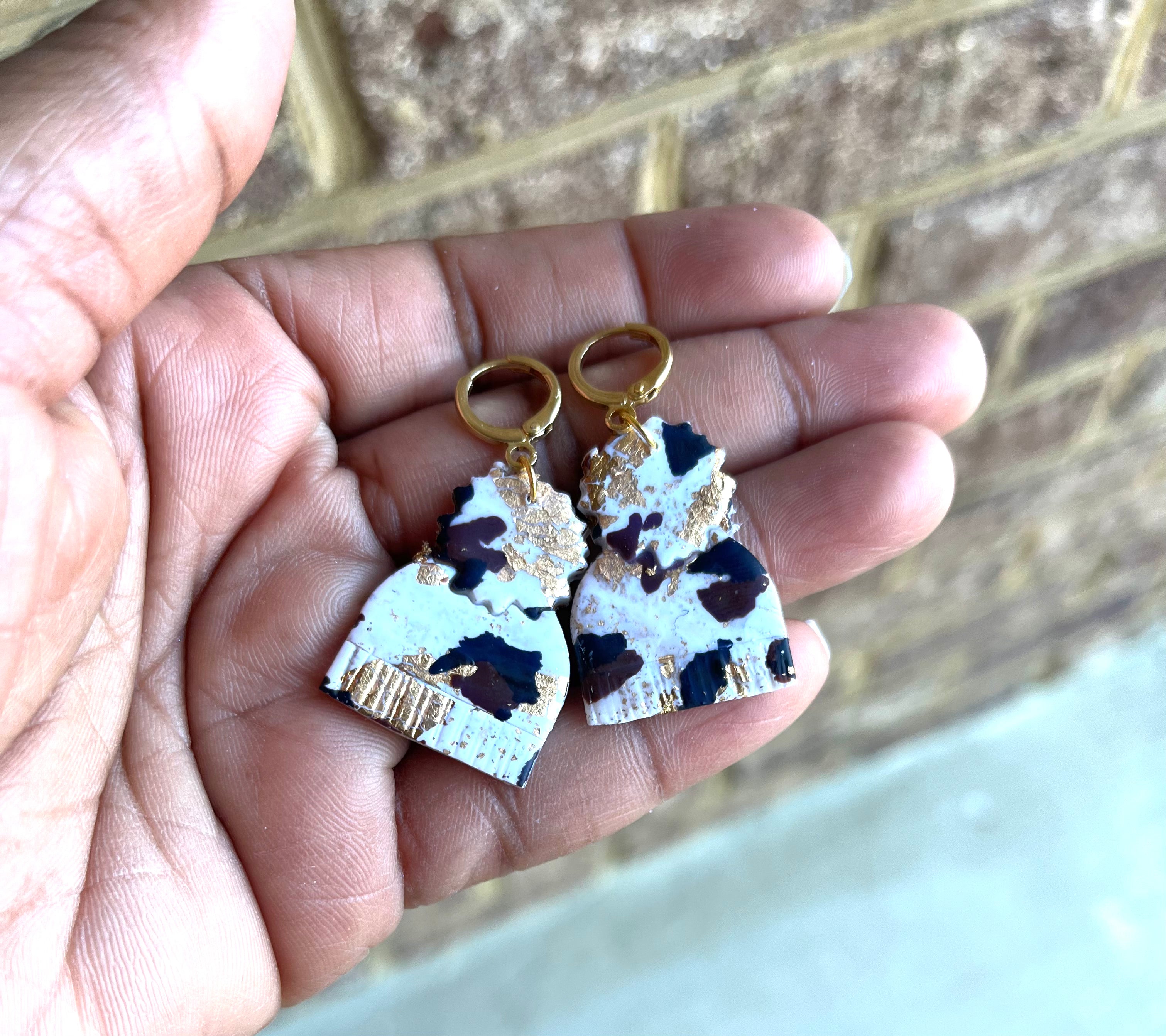 The  Sweater weather hats FALL Earrings 1955